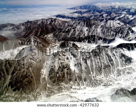 tien shan mountains. of Tien Shan mountains