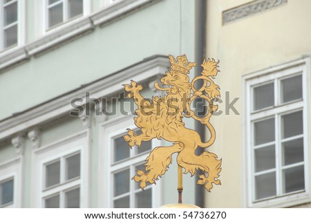 heraldic lion