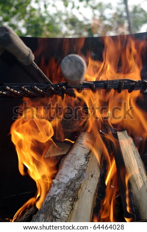 Backyard barbecue grill