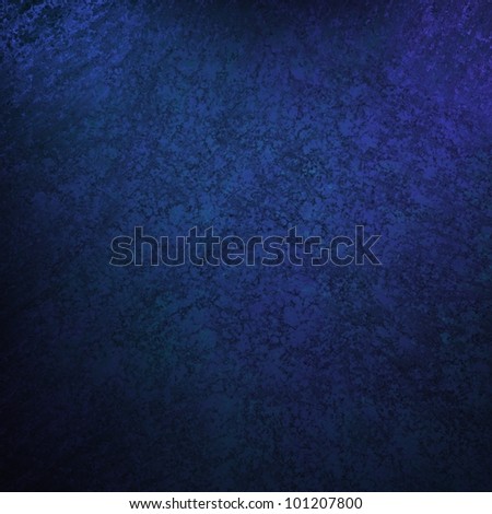 blue background with vintage grunge background texture, black vignette border edge on blue wallpaper design for web template background or abstract blue paper brochure layout color in dark royal blue
