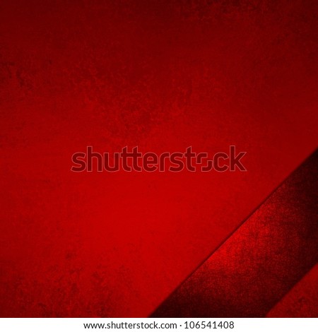 abstract red background with luxury red ribbon stripe angle on border frame, has vintage grunge background texture design with lighting, elegant Christmas background, red luxurious paper or wallpaper