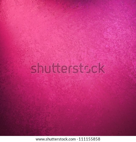 Abstract Pink Background With Black Vintage Grunge Background Texture Design Of Distressed Dark Gradient On Border Frame With Pink Spotlight, Paper For Brochure Or Website Template Background Layout