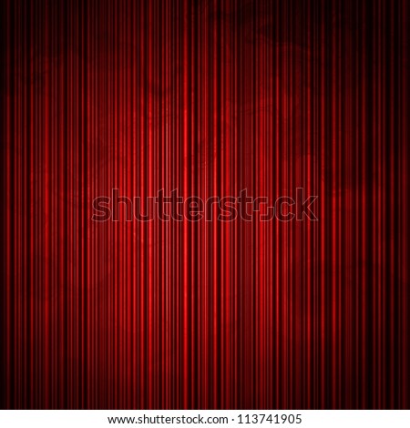 abstract red background or design pattern of vertical lines on faint vintage pattern of vintage grunge background texture on black border or elegant Christmas card brochure or web template background