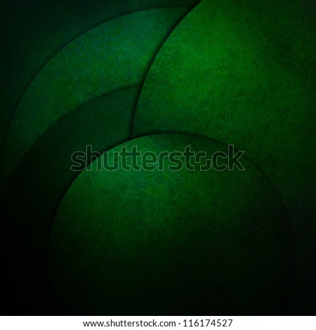 abstract green background paper, geometric round circle layers, artistic design layout, vintage grunge texture background, elegant modern art composition, green Christmas card background decoration