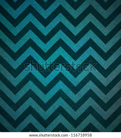 abstract chevron background zigzag pattern, zigzag stripe lines in blue black background on vintage grunge background texture canvas, old worn antique abstract background illustration for web design