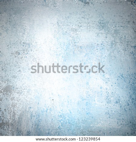 abstract blue background sky color, elegant cool background of vintage grunge background texture white center, pastel blue paper bag or old parchment for Easter or web template backdrop or brochure ad