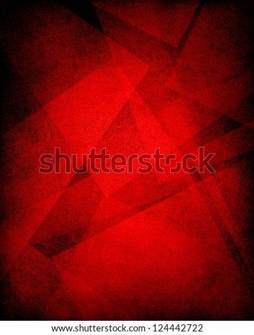 red background or red paper with old parchment vintage grunge background texture in art abstract background block layout design has faded distressed light background grungy shapes with black frame