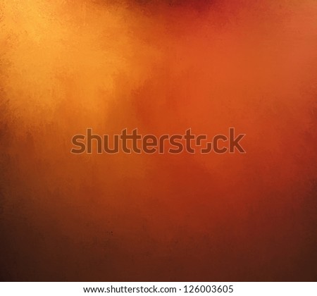 abstract orange background copper brown warm tone, luxury smooth background texture design with bright spotlight for sunny shiny light image, rich luxury background paper, vintage grunge texture art