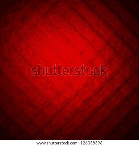abstract red background striped pattern design, glass background texture pattern, red paper diagonal block pattern with geometric shapes and bright center for luxury Christmas background or valentine