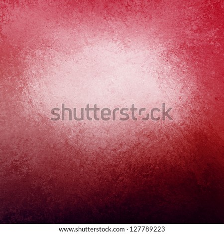 abstract red,background white cloud white center color splash for text blended into pink red color with black bottom border, vintage grunge background texture design layout for web, pink background