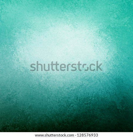 abstract blue background white cloud in sky concept or white center color splash for text blended into sky blue color with black bottom border, vintage grunge background texture design layout for web