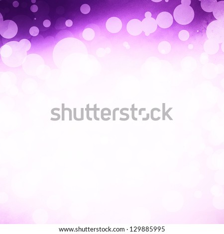 website design template background, purple white lights for website header or sidebar, abstract purple background, white circle spots or dot shapes, white star lights glitter shine with white center