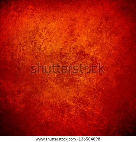 abstract orange background red gold warm colors black corners vintage grunge background texture rough distressed sponge design, fall autumn background halloween Thanksgiving backdrop orange wall paint