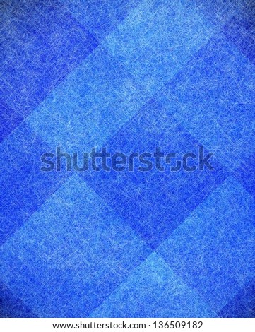 abstract blue background light dark modern art design layout, sky blue background geometric shape diamond box blocks or checkered squares, vintage grunge background texture website design or poster