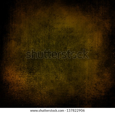 yellow gold background green Christmas color faded black vignette frame old distressed vintage grunge background texture rough stain messy grungy background aged linen canvas gold paper wallpaper
