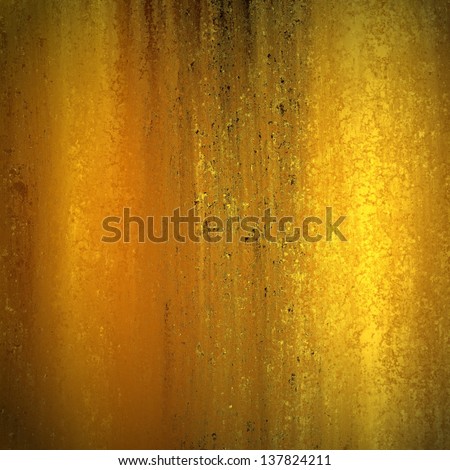 yellow gold background black frame design vintage grunge background texture layout beautiful gold Christmas background color abstract rough texture distressed sponge paint wall solid gold background