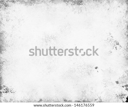 Old White Paper. Gray Monochrome Background Color. Abstract Stained White Background. Vintage Grunge Background Texture Design. White Website Color. Old Black And White Background Monochrome Color