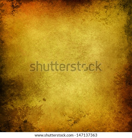 abstract gold background yellow sponge vintage grunge background texture, rough distressed wall paint, canvas art, sidebar website design layout background, trendy footer or header graphic art image