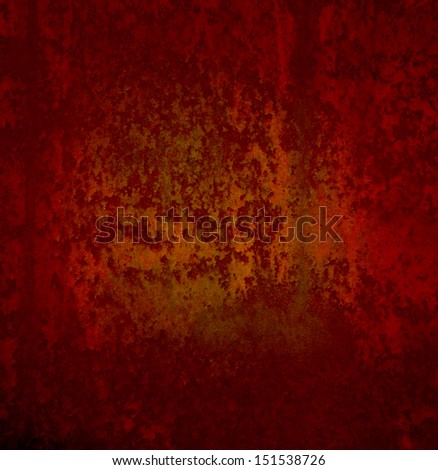 orange red background, peeling paint crackled rough texture, rust stain design for web template background, old rustic style warm autumn background, country western grunge texture, vintage background