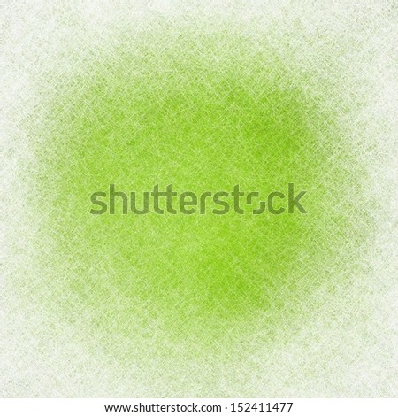 abstract winter background frosty white border and green color center left blank for text or image, frosted frame with winter Christmas background design, soft fuzzy white vignette edge dark center