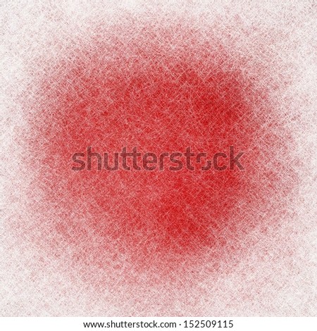 abstract winter background frosty white border and red color center left blank for text or image, frosted frame with winter Christmas background design, soft fuzzy white vignette edge dark center