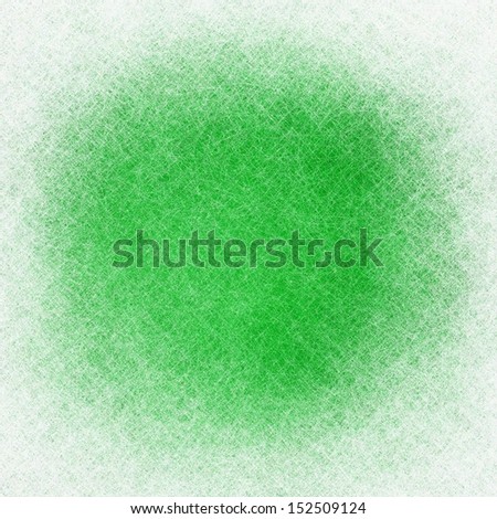 abstract winter background frosty white border and green color center left blank for text or image, frosted frame with winter Christmas background design, soft fuzzy white vignette edge dark center
