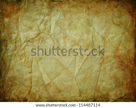 blank old paper vintage background texture for rustic country western or ancient manuscript with creased and cracked edge illustration