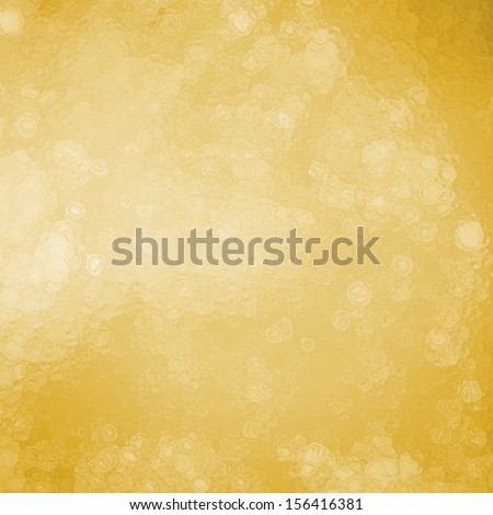 soft yellow gold background with abstract white Christmas tree lights or luxury gold background with bokeh blur lights, rich elegant gold with glassy white bubbles or snowflakes falling concept