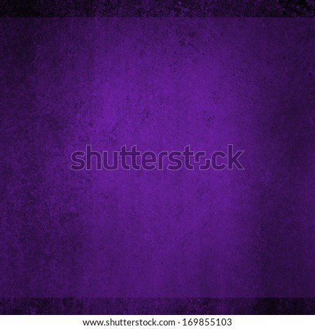 abstract purple background black border cool colors with sponge vintage grunge background texture, distressed rough smeary paint on wall, art canvas or board for brochure ad or website template