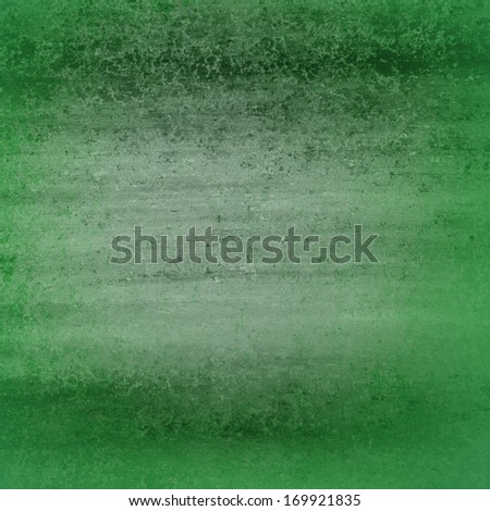 abstract green background white center faded colors with sponge vintage grunge background texture, distressed rough smeary paint on wall, art canvas or board for brochure ad or website template