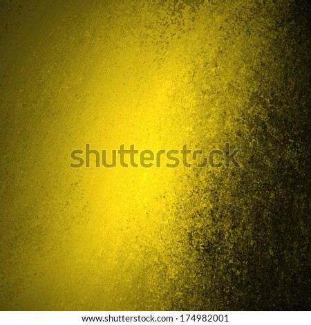 abstract gold background design, rough black border with gold streak or stream of bright light across dark contrasting black background, unique web design background or elegant brochure layout space