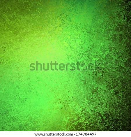 dramatic green and black background, distressed rough background sponge design layout with messy black border