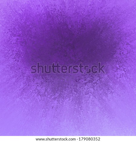 abstract purple background with blank dark purple center color splash for text or image display, grunge explosion of dark purple color faded into light purple border, book cover with title copyspace
