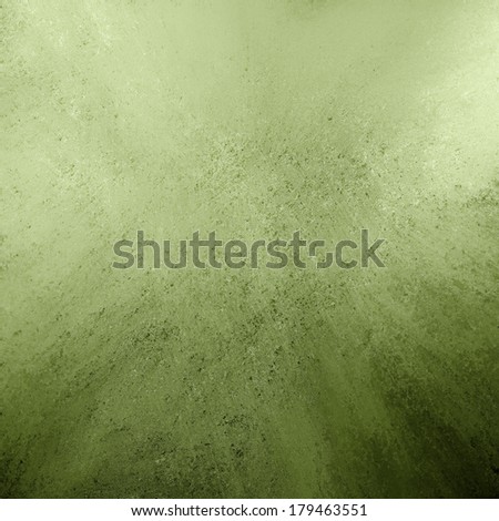 distressed green background with black vintage grunge background texture on border, smeared green painted wall for presentation background, green website or ad backdrop, dirty stained surface texture
