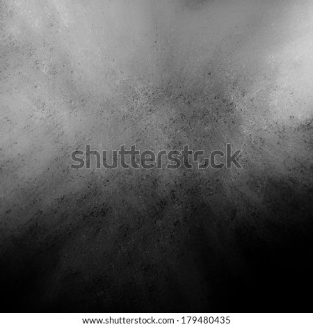distressed gray background with black vintage grunge background texture on border, smeared black painted wall for presentation background, black website or ad backdrop, dirty stained surface texture