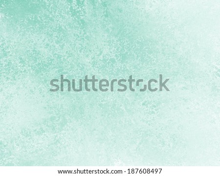 pastel blue green background with white sponge texture
