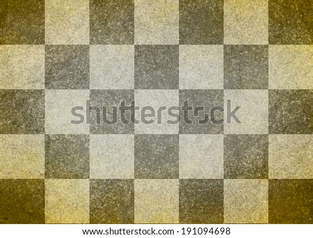 brown and white checkerboard pattern background, beige and brown color tone and vintage background texture, block background design