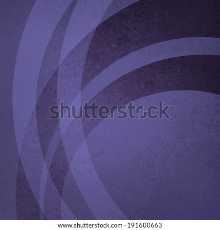 abstract purple black background design with stylish black and white transparent half circles arches or curves layered on distressed vintage texture