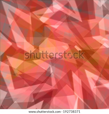 abstract geometric background design pattern, futuristic background, technology business presentation report cover, angled triangle abstract shape art, glass texture, white red pink background wall