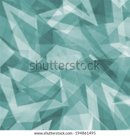 abstract geometric background design shape pattern, futuristic background, technology business presentation report cover, angled triangle abstract shape art, glass texture, teal blue background wall