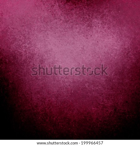grungy pink black background with grunge texture border, pink corner spotlights pattern on wall, vintage pink and black frame design, old distressed shabby background layout