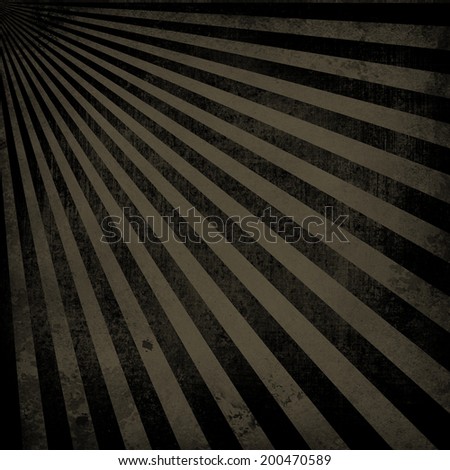 old black gray background striped starburst or sunburst layout pattern, vintage grunge sun ray or sun beam design background, black groovy background
