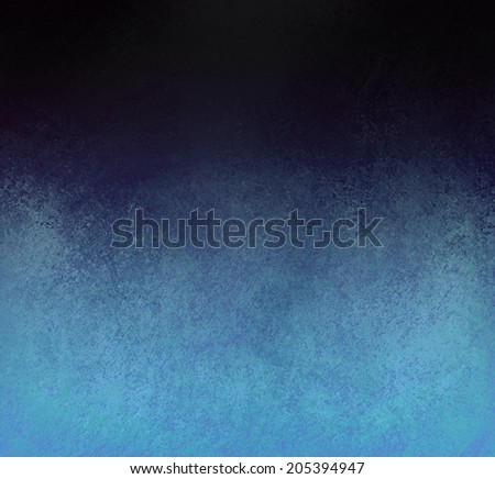 blended blue black background design with distressed vintage background texture, abstract black blue background