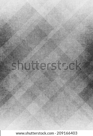 abstract geometric black and white background design pattern with faded texture and diagonal lines