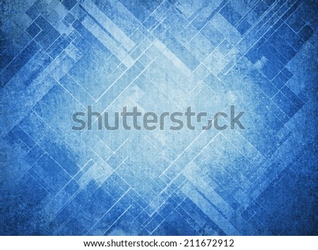 abstract blue background faded geometric pattern of angles and lines, diagonal design elements, textured background