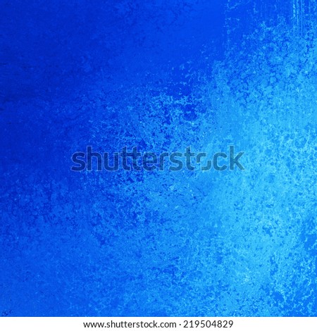 abstract blue background blended with white paint grunge color splash with rough distressed texture design
