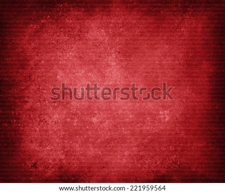 faded vintage red striped background, shabby chic line design element on distressed texture with darker black vignette border design
