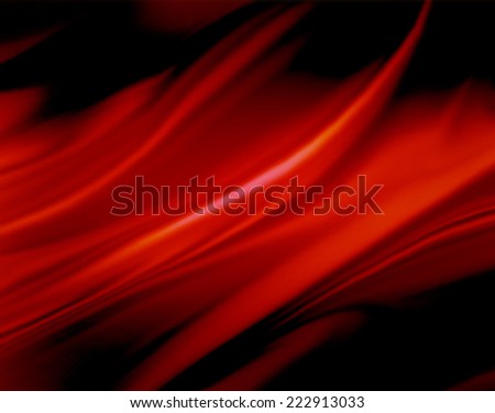 red wavy background color splash on black background, elegant classy design