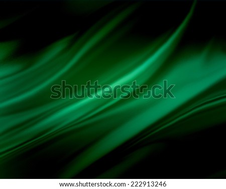 green wavy background color splash on black background, elegant classy design
