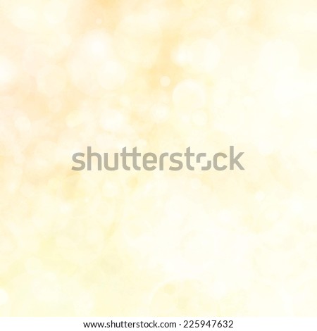 bright yellow boken background lights, blurred out of focus falling snow or rain in sky, shiny glittery lights or circle shapes, floating bubble background